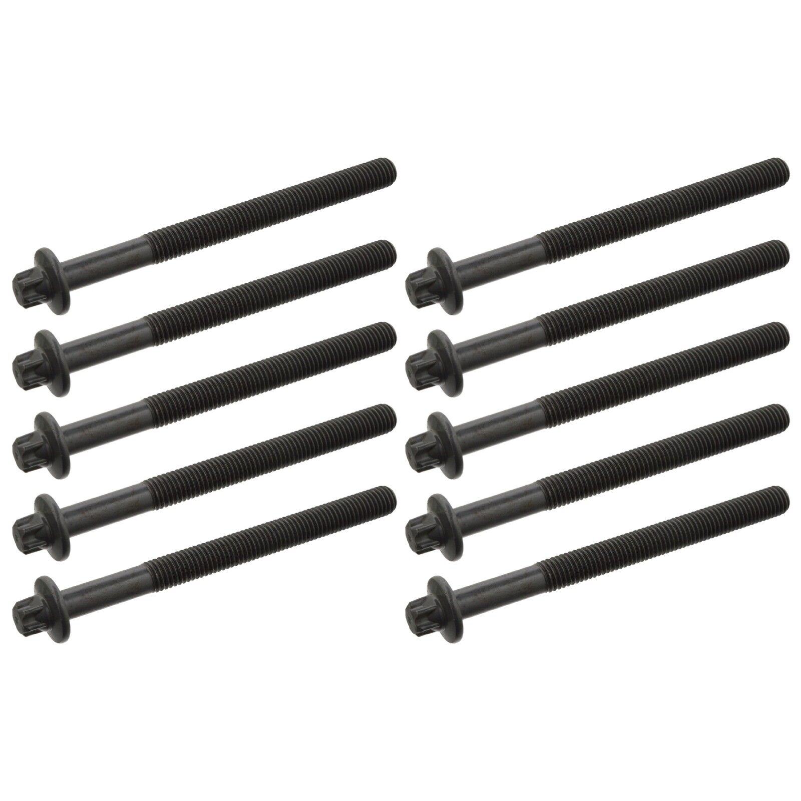 Febi Bilstein Head Bolt Set 1PK Of 10 - fits Renault - 24099 - OE Matching