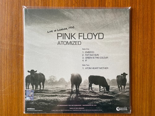 Pink Floyd - Atomized: John Peel's Sunday Concert BBC Paris Theatre London 1970 - Picture 2 of 3