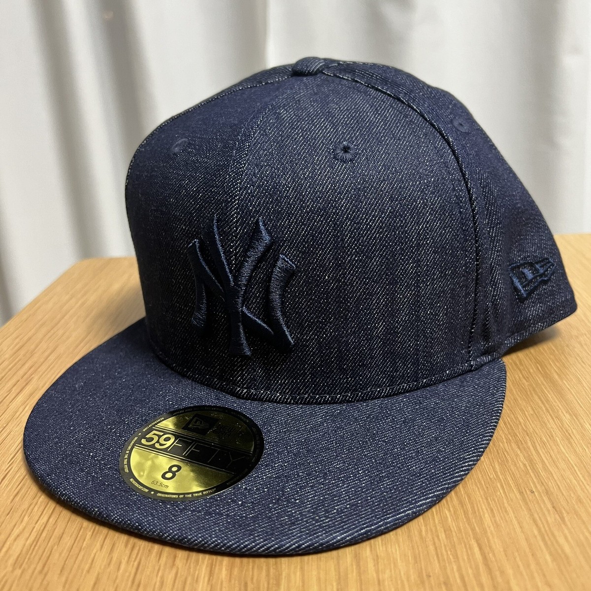 NEW ERA 59FIFTY New York Yankees Indigo Denim x Navy MBL logo 