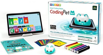 Coding Pet Milky for 6 Ages and Up, 40+ Pieces, Screen-Free Toy for... 