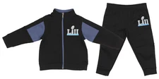 Outerstuff NFL Infants Super Bowl 52 Ballboy Jacket & Pants Set, Black