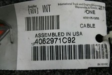 New International OEM Positive-Interconn Battery Cable Part# 4062971C92