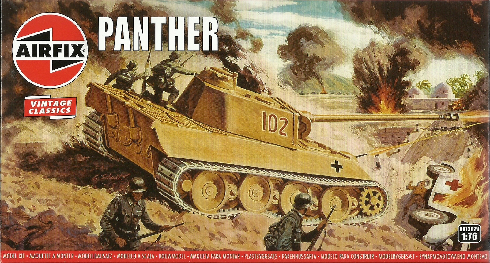 Airfix 1/76 (20mm) Pz Kpfw V Panther Ausf A
