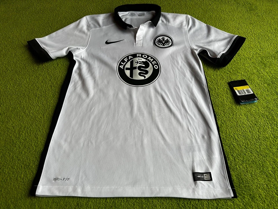 Eintracht Frankfurt Shirt Trikot Jersey 2015 2016 Alfa Romeo Gr. S mit Etikett - Bild 2 von 4