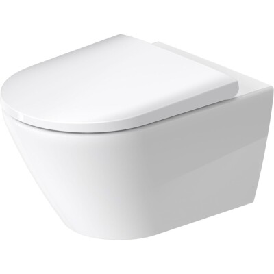 Duravit Wand-WC Set D-Neo weiß Rimless 54*37cm