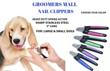 Groomers Mall Brand Professional Pet Nail Clippers New