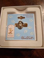 Sterling Silver Classic Pooh Van Dell Kids Ring. Used Rare