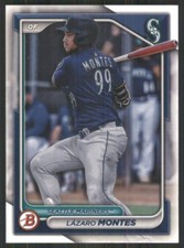 2024 Bowman Prospects #BP-110 Lazaro Montes Seattle Mariners 46820