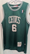 #6 RARE Mitchell & Ness Hardwood Classics Bill Russell 