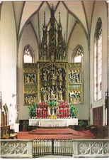 LANA DI SOTTO - NIEDERLANA - BOLZANO - INTERNO CHIESA PARROCCHIALE -95267-
