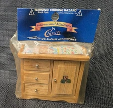 Nursery Changing Table New Handley House International Miniatures Dollhouse