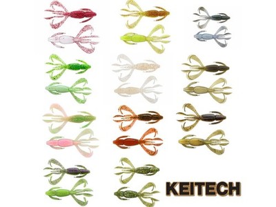 Keitech Crazy Flapper 2'' 5cm Gummikrebs Barsch 