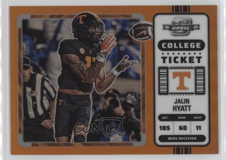 2023 Panini Chronicles Draft Picks Orange Prizm Jalin Hyatt #11 Rookie RC 1ek2