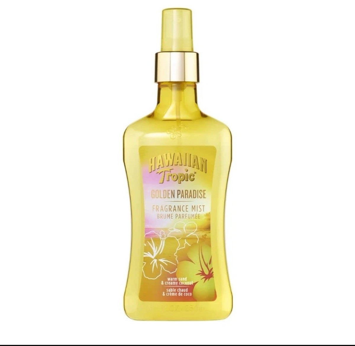 Golden Paradise Hawaiian Tropic Fragrance Mist Spray for Women 8.4