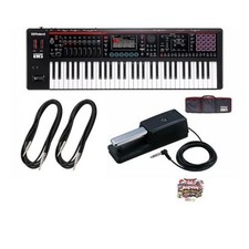 Roland FANTOM-06 61-Tasten Multi-Purpose Synthesizer with DP-10 Damper Pedal and