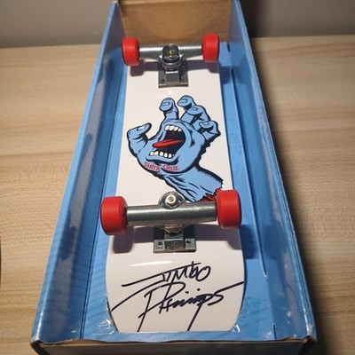 Santa Cruz SIGNED Jim Phillips Screaming Hand Board Skate Artist