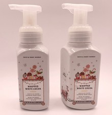 Bath  Body Works Gentle Foaming Hand Soap Whipped White Cocoa 8.75oz Set