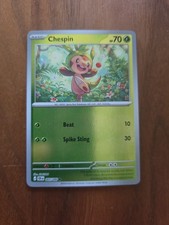 Chespin 005/086 Pokemon Common NM Reverse Holo