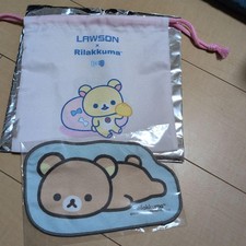 Rilakkuma hand towel  Korilakkuma Pouch Bag