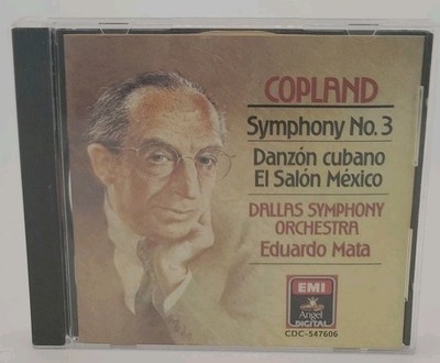 Copland - Symphony No.3 / Danzón Cubano / El Salón México, (CD)
