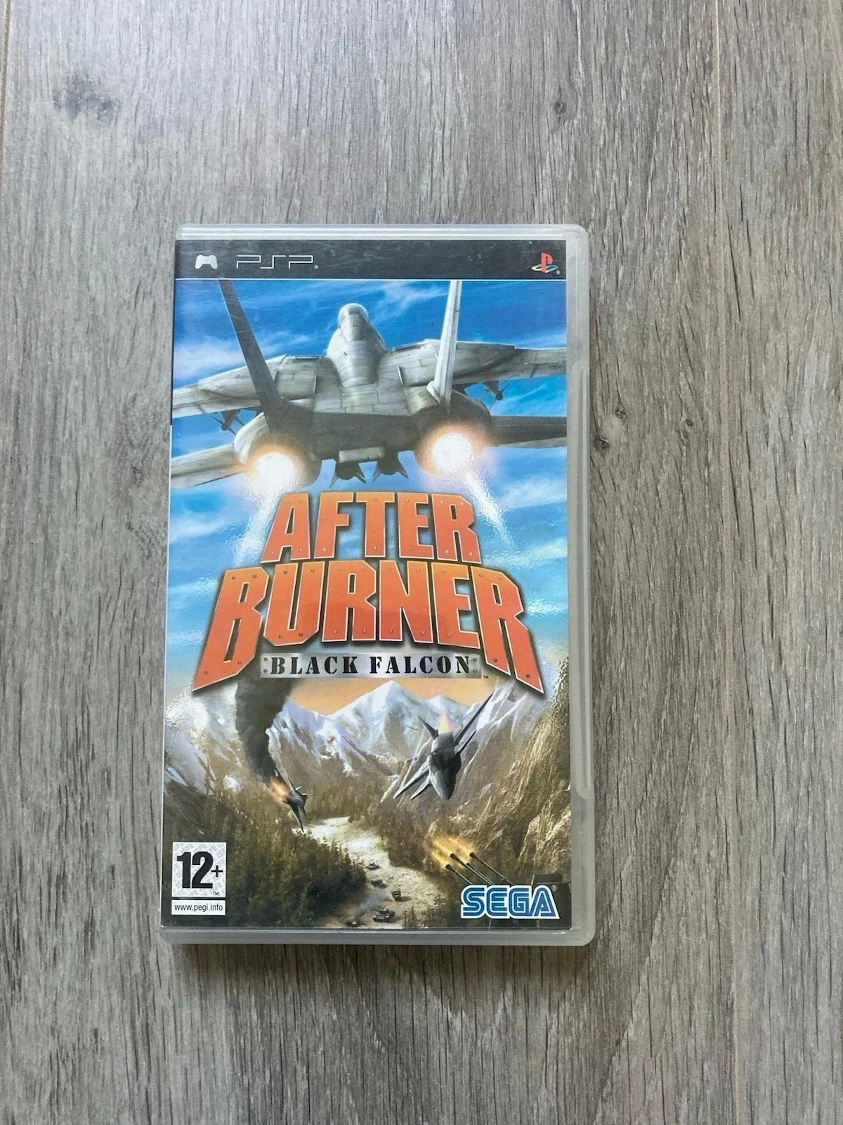 After Burner Black Falcon PSP Pal Fr Cib