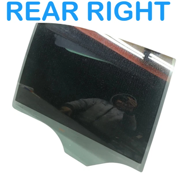 08-14 Mercedes C250 W204 Puerta Trasera Lateral Derecha Ventana Cristal 2047350000 OEM Foto 3 de 4
