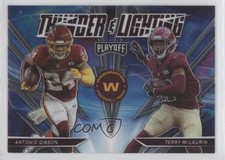 2021 Panini Playoff Thunder and Lightning Antonio Gibson Terry McLaurin 0h3v