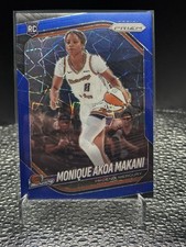 Monique Akoa Makani 2025 Panini WNBA Prizm Blue Velocity RC #98 Phoenix Mercury