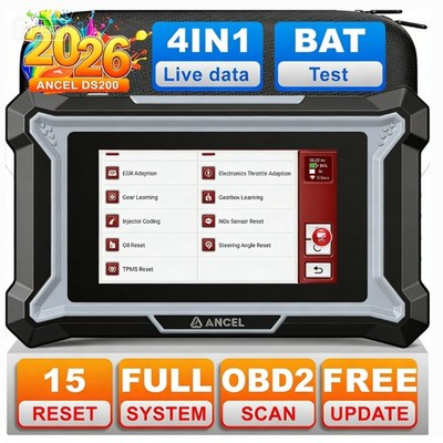 ANCEL DS200 Auto OBD2 Diagnosegerät Profi KFZ Scanner ALLE SYSTEM DPF AdBlue EPB