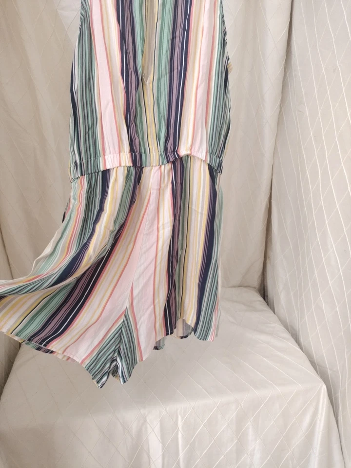 BeBop Junior Mujer L Multicolor Correas Bolsillos Auto Corbata Lazo Mameluco Camisas Nuevas con Etiquetas Foto 3 de 4