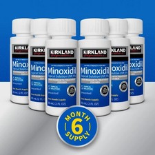 Kirkland Minoxidil 5 Extra Strength Men Hair Grow Solution 6-Month Supply