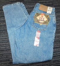 New Vintage Levi's 551 Jeans, Medium Blue, Tapered Leg, Relaxed, Size Womens 10
