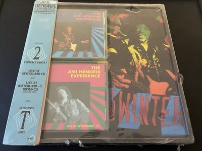 The Jimi Hendrix Experience Live at Winterland +3 Ultimate Concert CDs T-Shirt