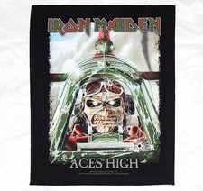 Iron Maiden Aces High Large Back Patch Heavy Metal