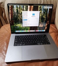 2021 MacBook Pro 16 Inch, M1 32gb Ram And 1tb Chip 10 cores