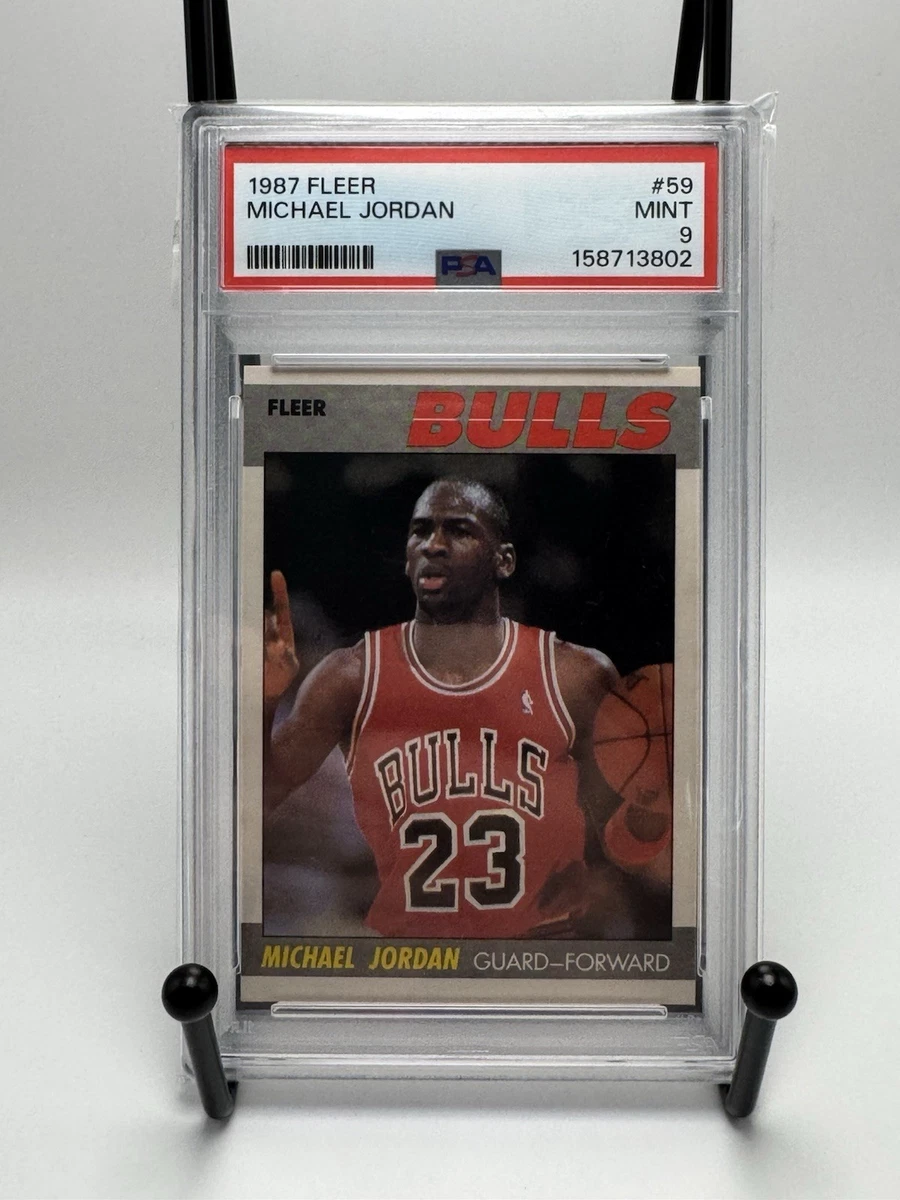 Michael Jordan Basketball Grade 9 1987-88 Season Sports Trading