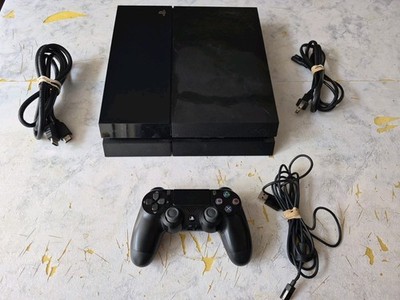 Sony PlayStation 4 Slim 500GB Cuh-1115a Console With Controller And Cords Works