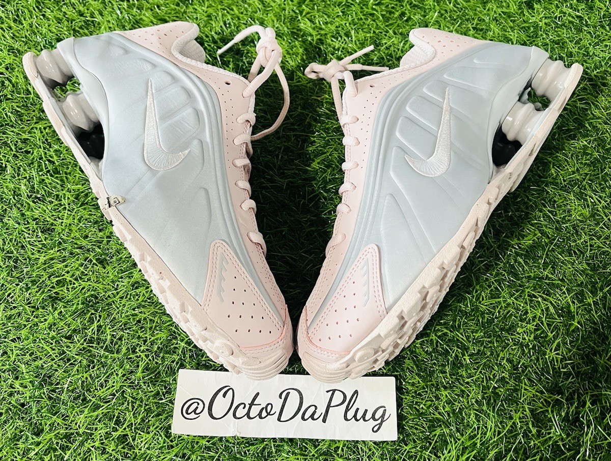 Nike Shox R4 Barely Rose Metallic Platinum Womens Sizes nby