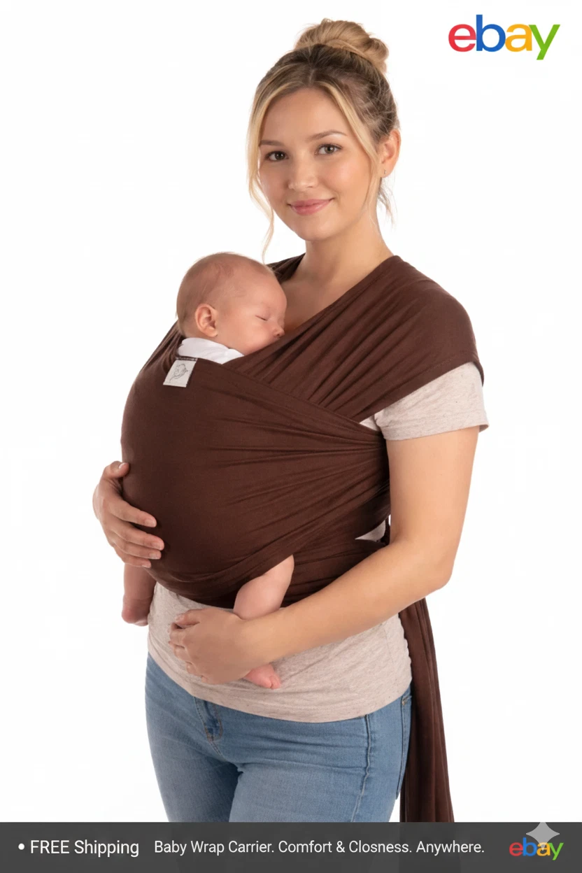 Baby Wraps Carrier, Baby Carrier, Stretch infant Carrier, For New Born & Toddler