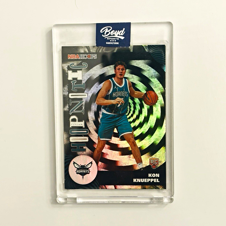 Topps NBA Hoops 2025-26 Kon Knueppel Hoopnotic HN-29 Rookie