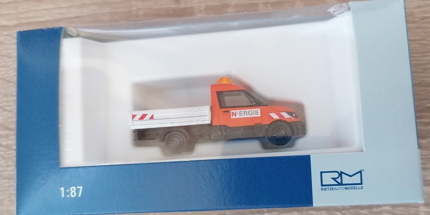 Rietze 33204 - 1/87 Streetscooter Work Platform N-ERGIE Nuremberg - New