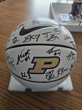 2025-26 Purdue Men’s Basketball Team and Coaches Signed Autographed Basketball