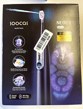 SOOCAS NEOS II Ultra 3-in-1 Oscillating Toothbrush w/ Case Black