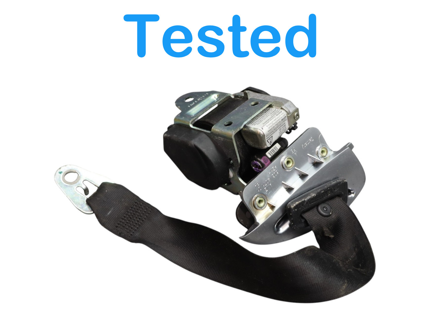 Bentley Continental GT 2003-2010 Front Right Seat belt Black P/N 3W1857706C