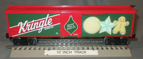 Lionel 23122 Christmas Kringle Cookie Co./ Peppermint RR Reefer O/027 ga. 2025 | Condition: Used
