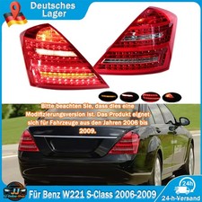 Paar für Mercedes-Benz W221 S-Klasse 2006-2009 LED-Rückleuchte Bremsleuchte Paar für Mercedes-Benz W221 S-Klasse 2006-2009 LED-Rückleuchte Bremsleuchte