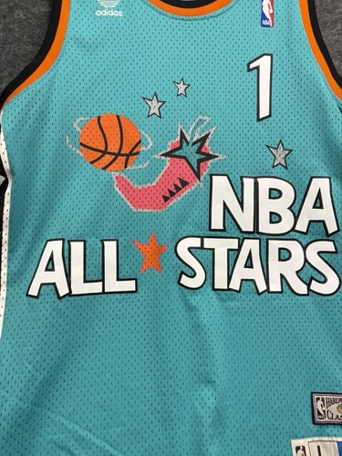 Anfernee “Penny” Hardaway 95-96 NBA All Stars Adidas L Blue Orange Black - Picture 8 of 18