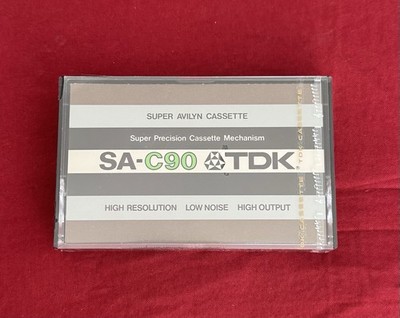 TDK SA C 90 NOS Made In Japan 1975-1977 IEC II Type II Kassette Cassette Neu