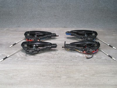 14-16 BMW F30 F31 F32 F33 F34 SET OF 4 DOOR EXTERIOR HANDLE W KEYLESS ENTRY OEM