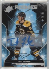 2019-20 SPx Rookies Auto 147/299 Tier 1 Rookies Trent Frederic #78 Auto n1u